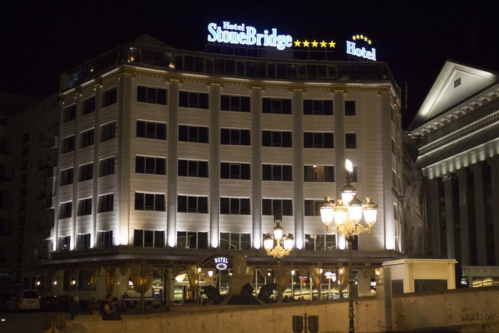 Stone Bridge Hotel Σκόπια Εξωτερικό φωτογραφία